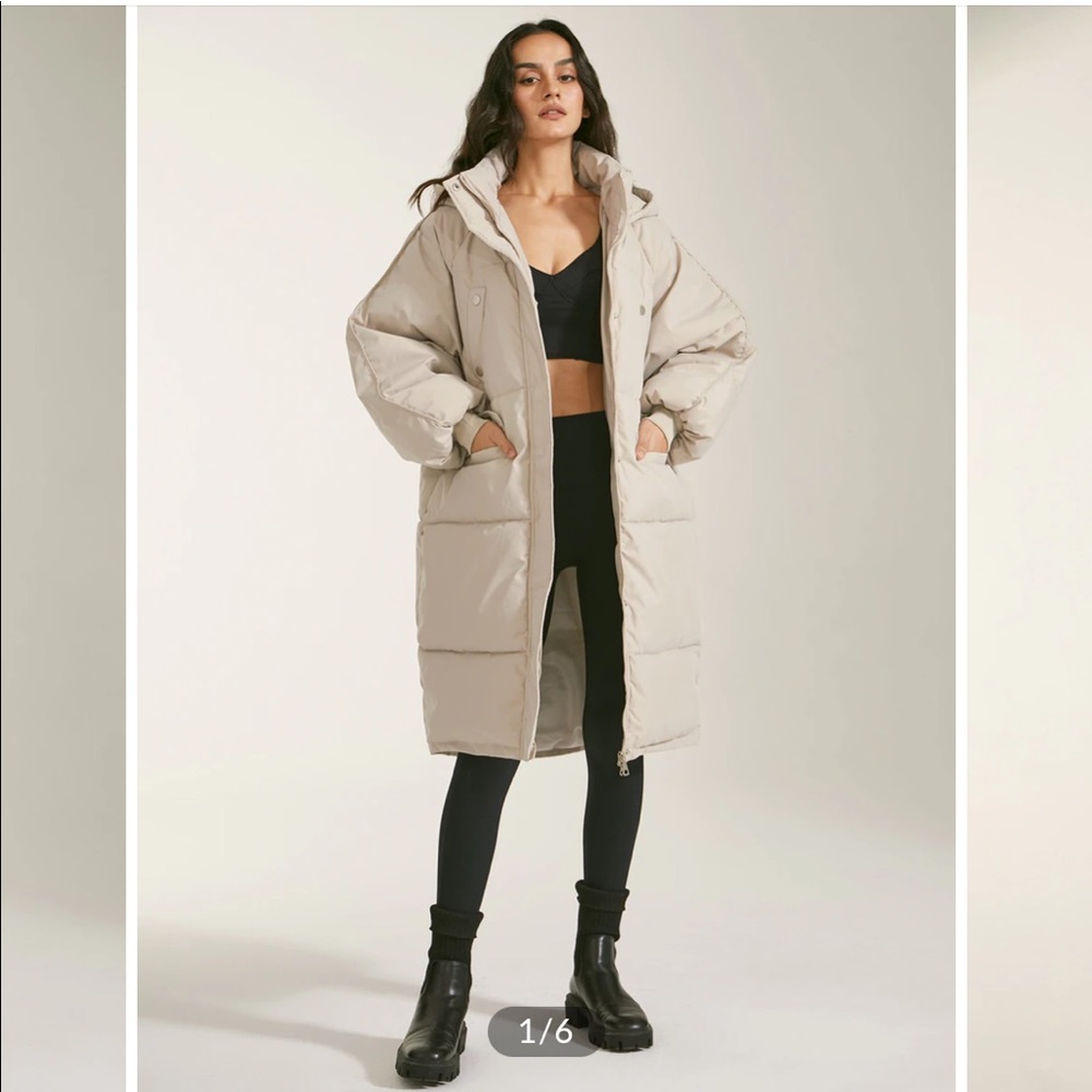 Long Hooded Puffer Parka